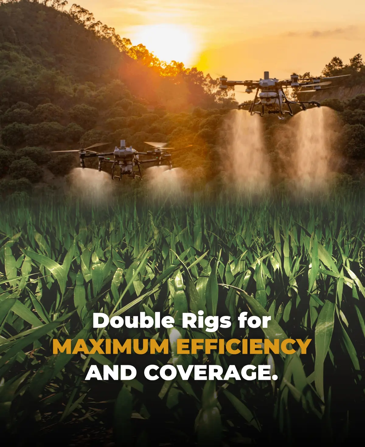 air agri double rigs
